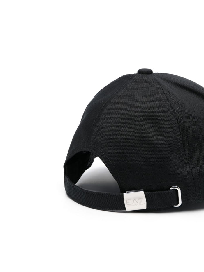 Ea7 Hats Nero Cotton