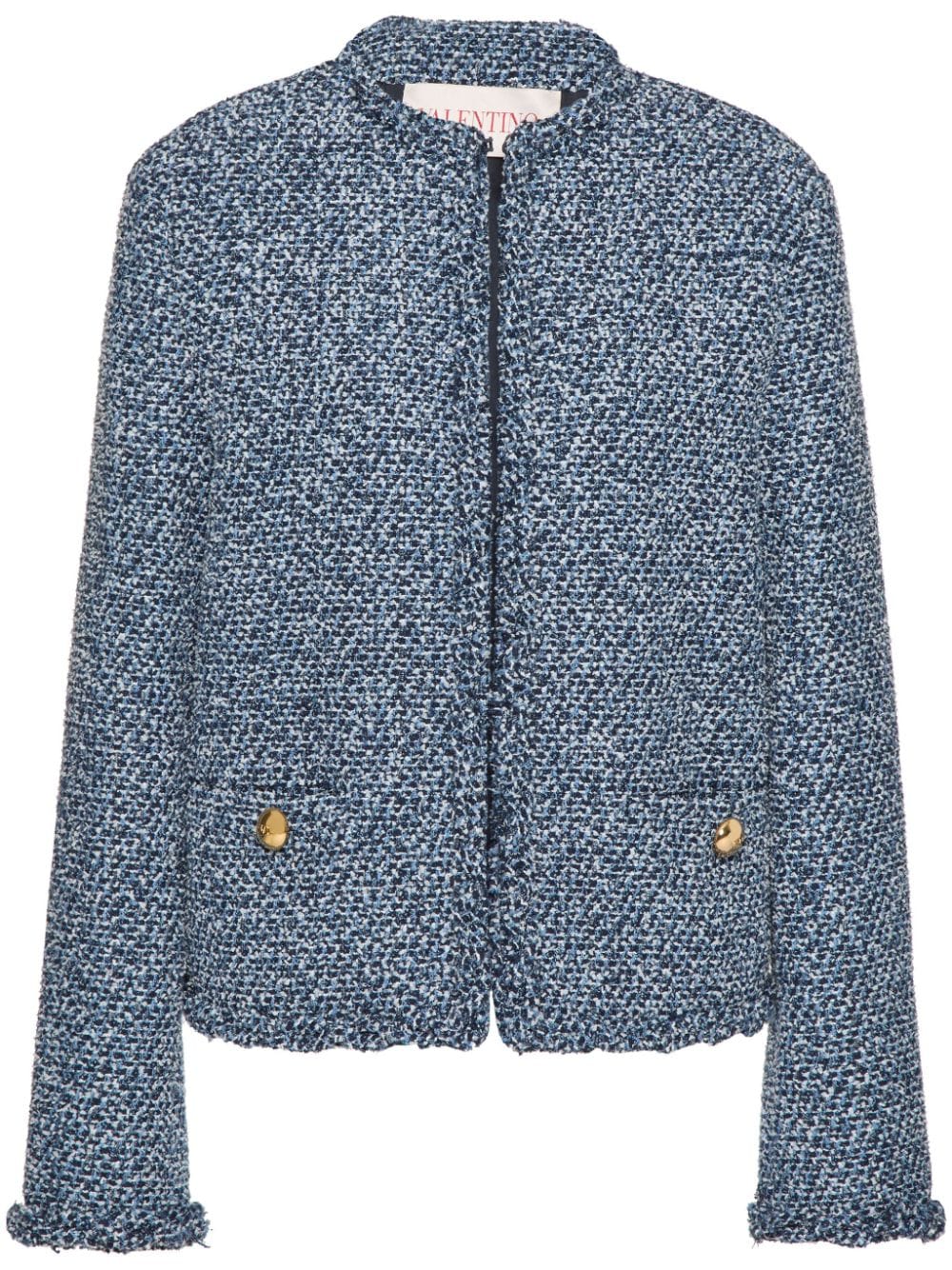 Valentino Jackets Clear Blue Outer: Fabric Lining: Cupro