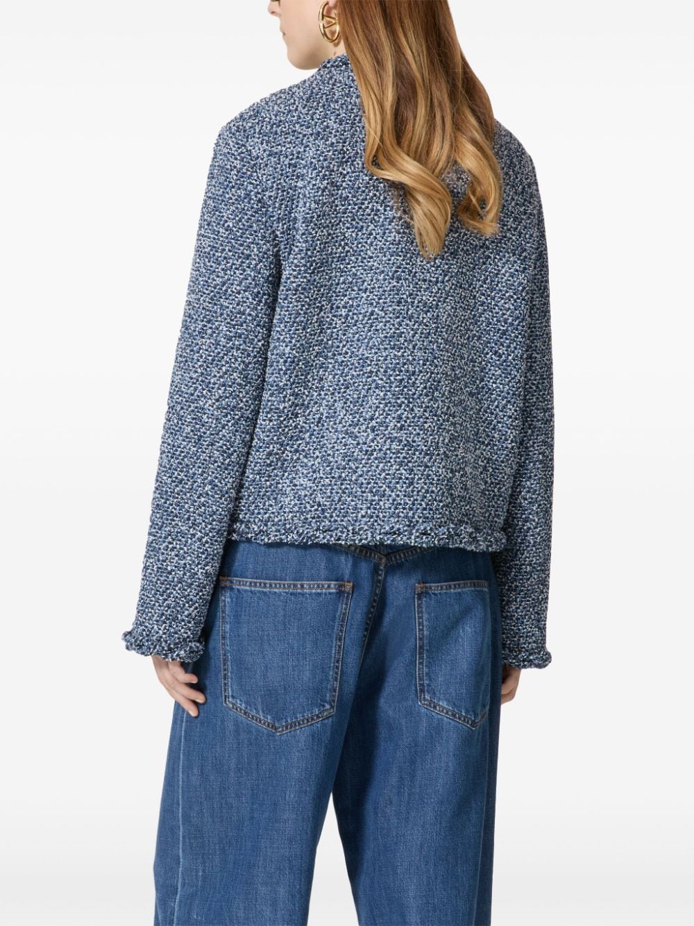 Valentino Jackets Clear Blue Outer: Fabric Lining: Cupro