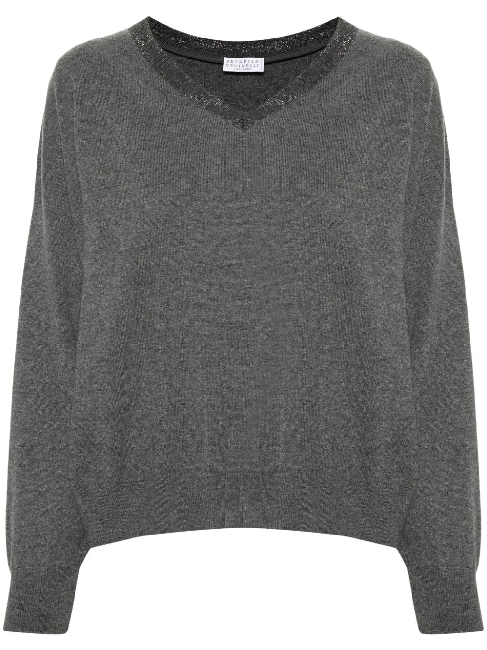 Brunello Cucinelli Sweaters Grigio Wool
