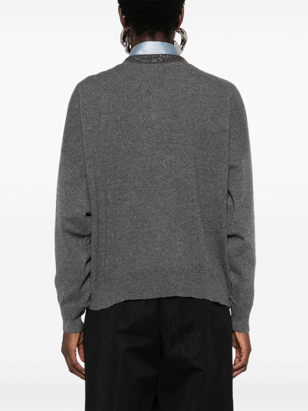 Brunello Cucinelli Sweaters Grigio Wool