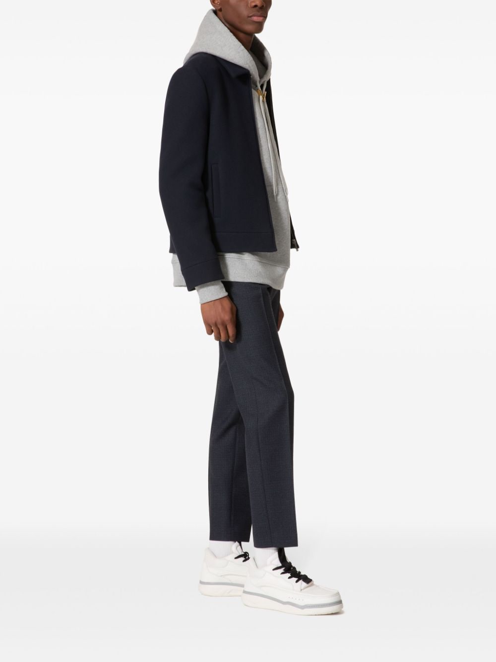 Valentino Sweaters Grey Cotton