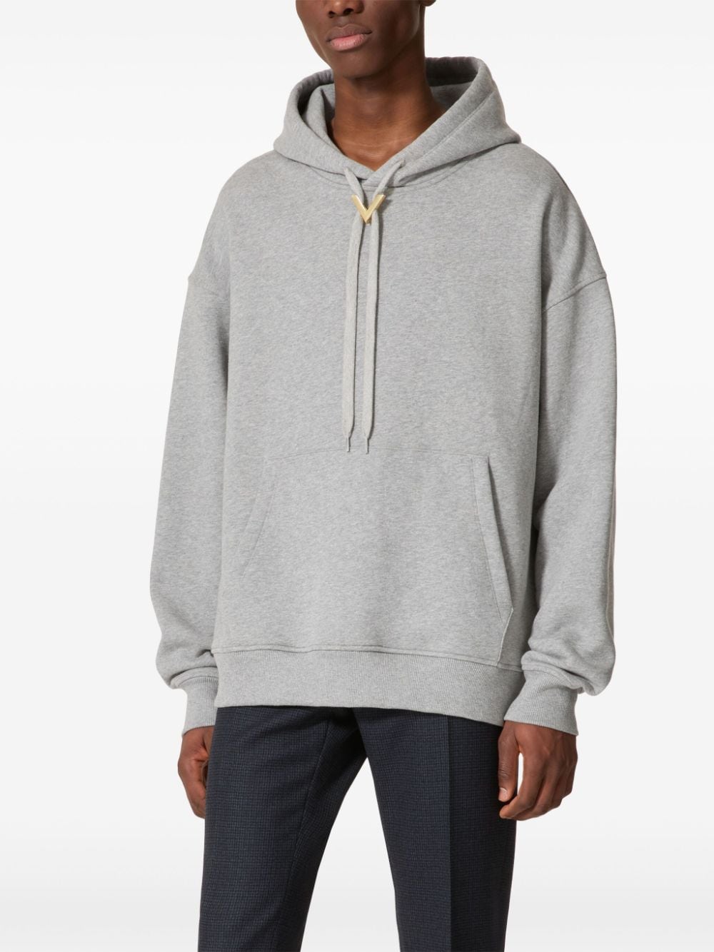 Valentino Sweaters Grey Cotton