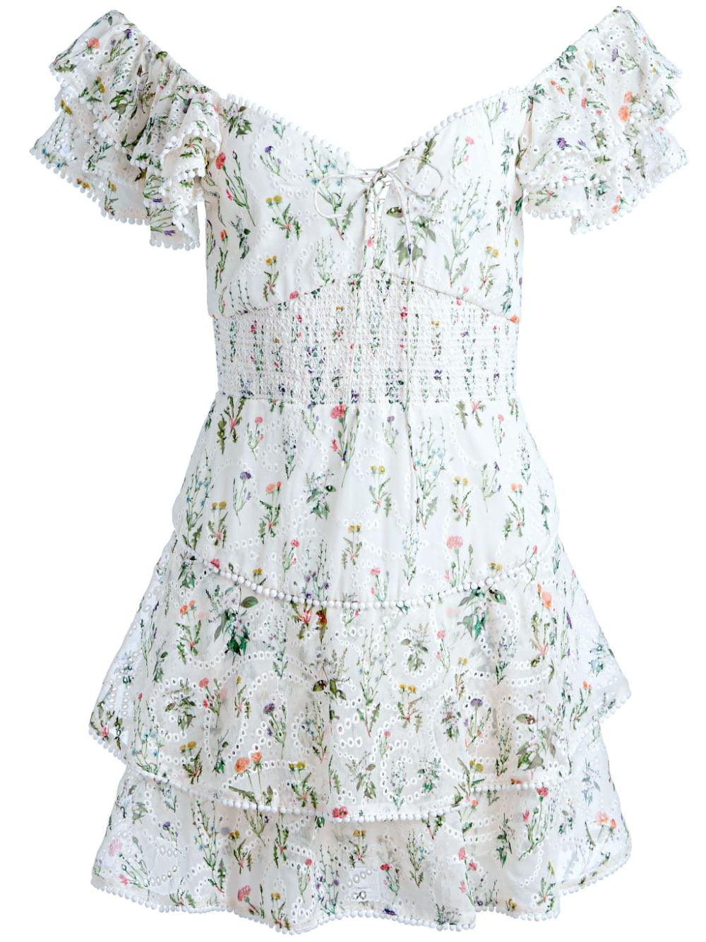Alice + Olivia Dresses White Polyestert