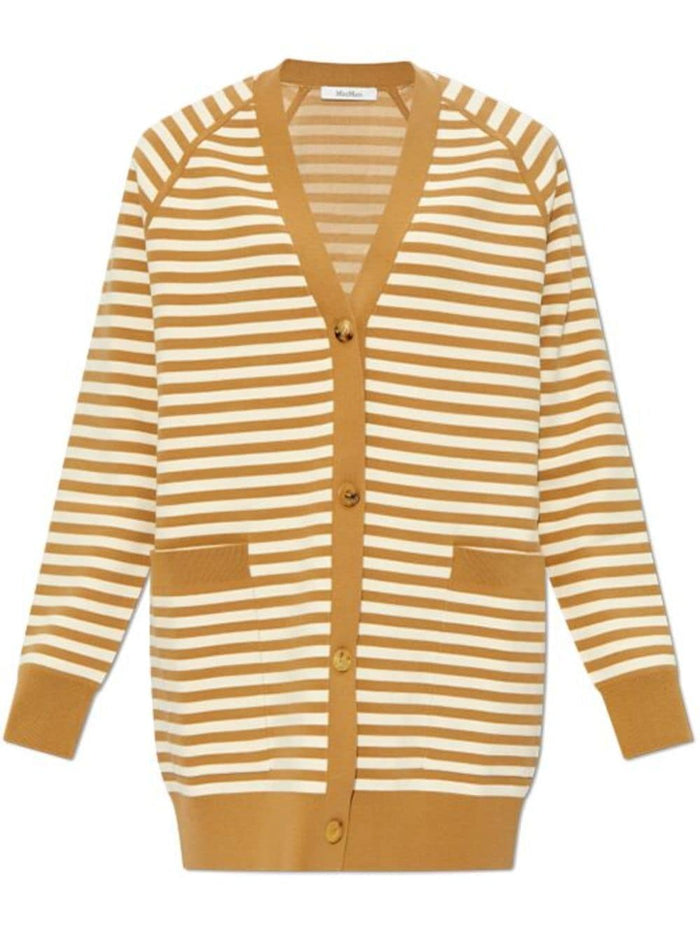 Max Mara Sweaters Beige Viscose Polyester