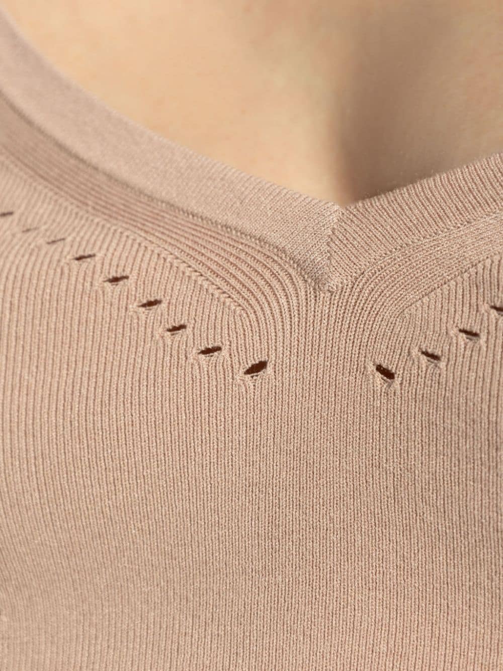 Max Mara Top Powder Viscose Polyester