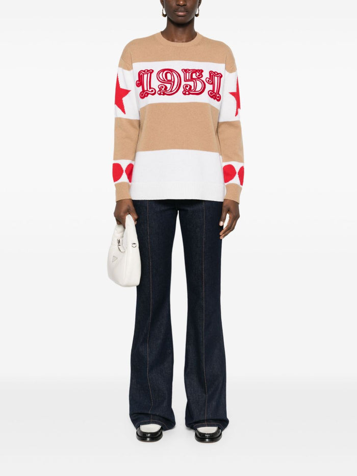 Max Mara Sweaters Camel Wool Cashmere
