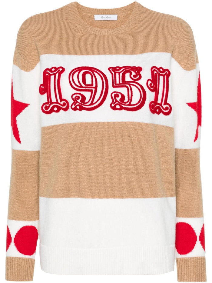 Max Mara Sweaters Camel Wool Cashmere