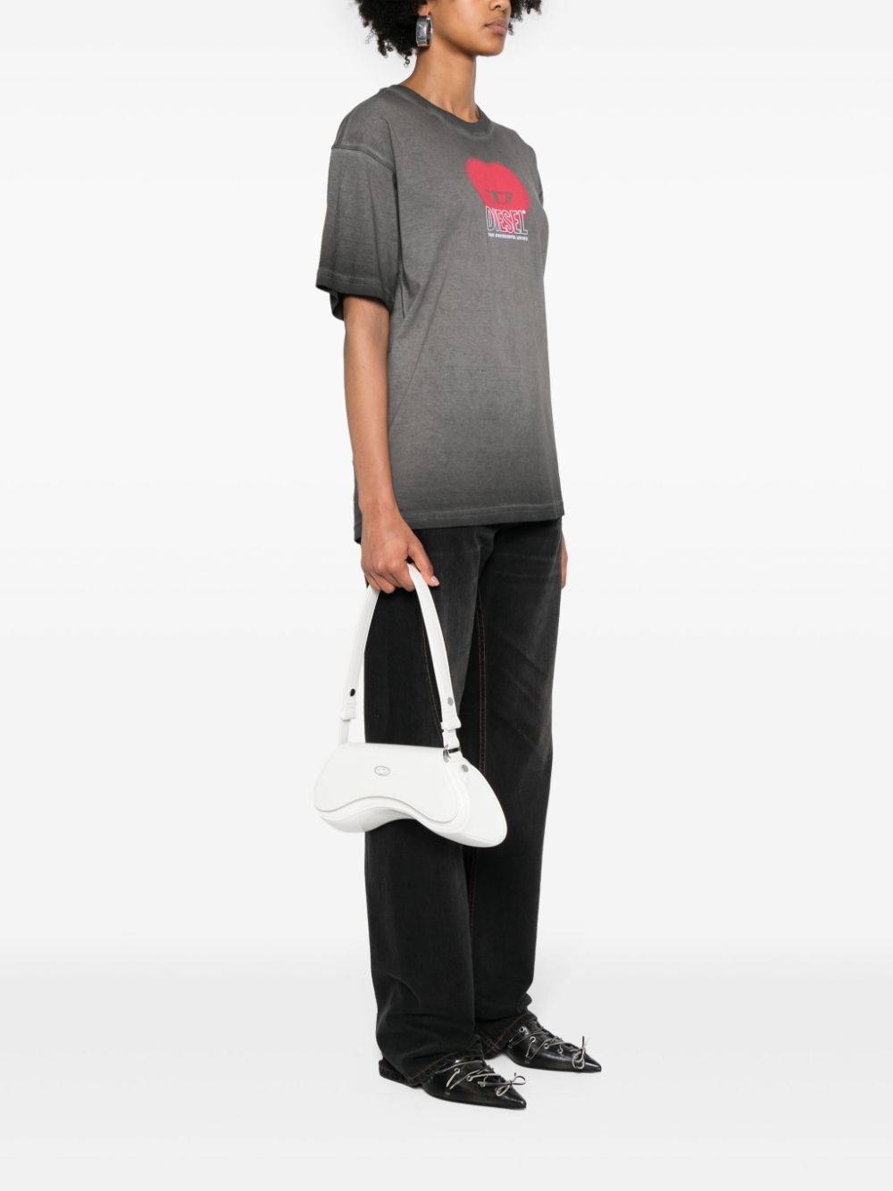 Diesel Bags White Polyurethane