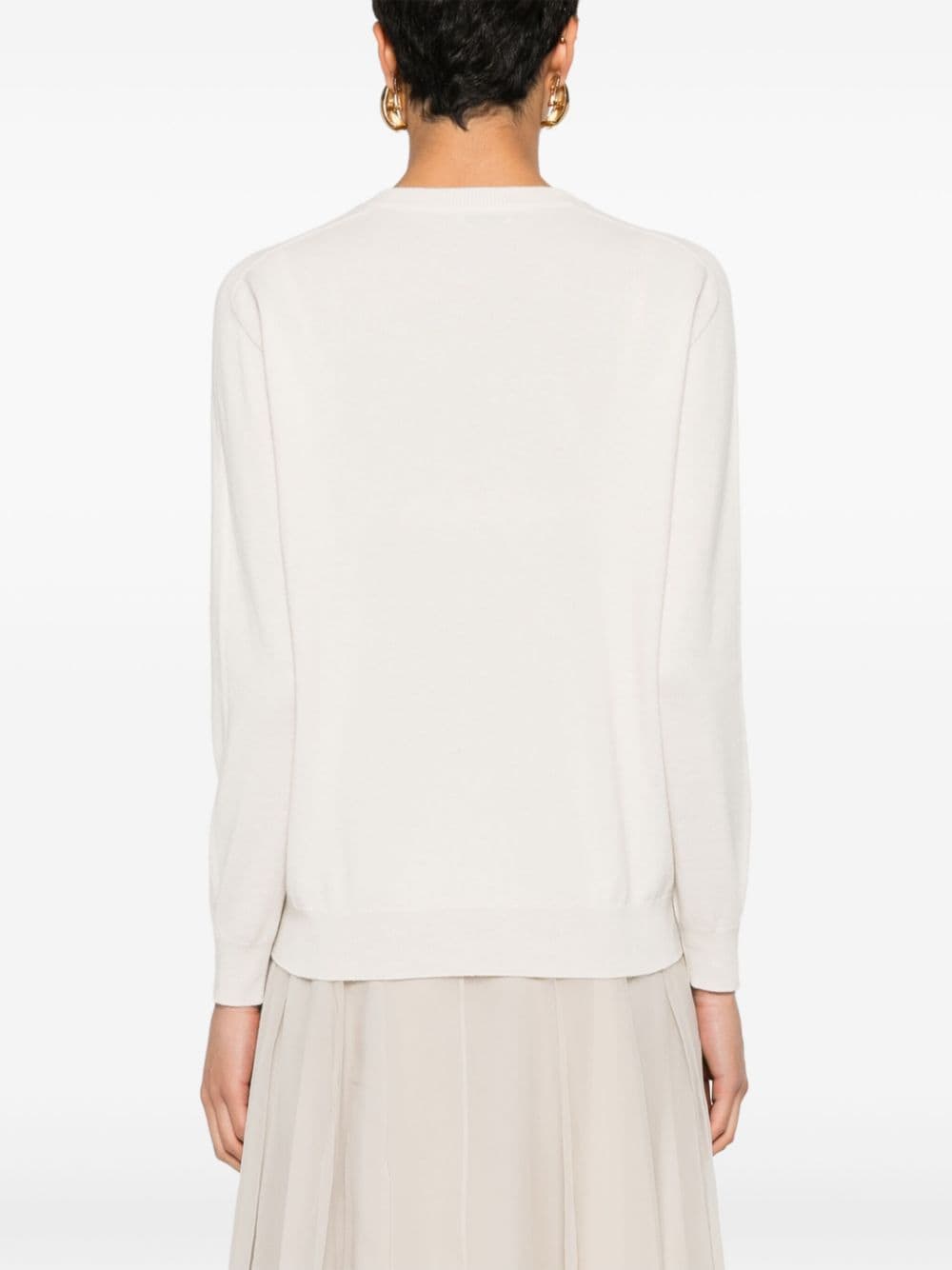 Brunello Cucinelli Sweaters Crema Cashmere