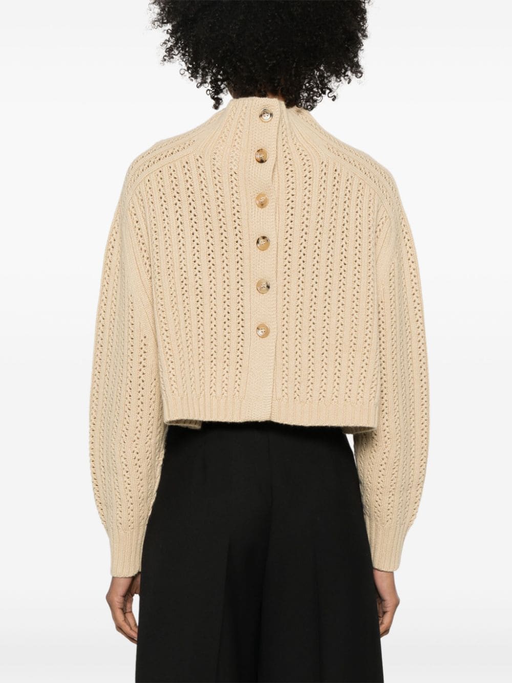 Max Mara Sweaters Beige Wool Cashmere