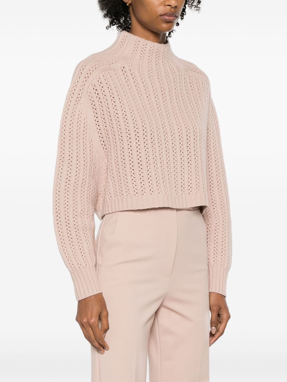 Max Mara Sweaters Powder Wool Cashmere