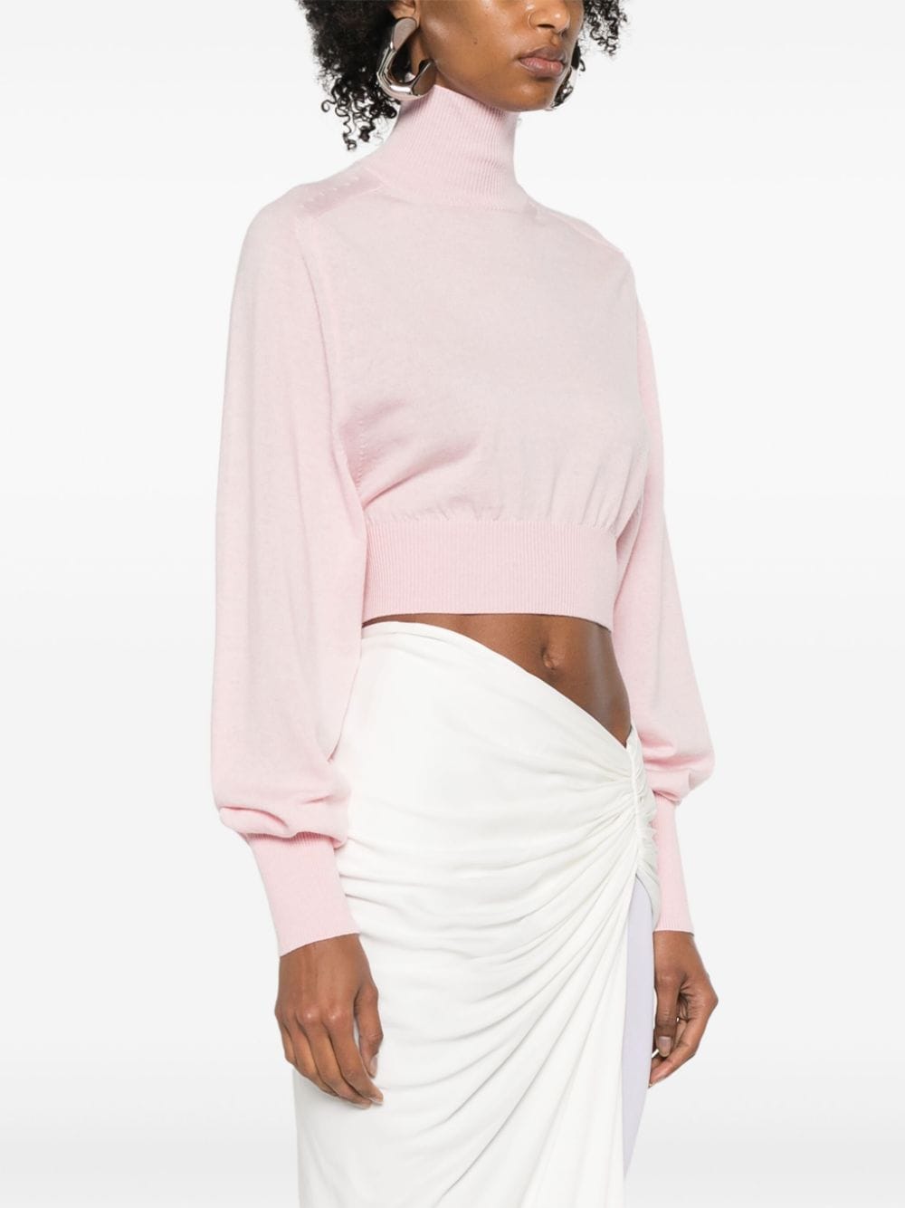 Sportmax Pre Sweaters Pink Virgin Wool