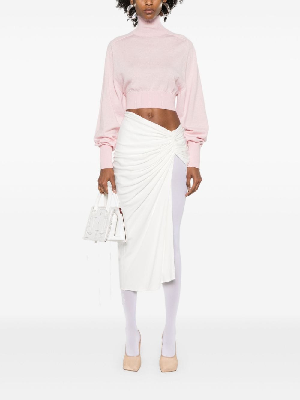 Sportmax Pre Sweaters Pink Virgin Wool