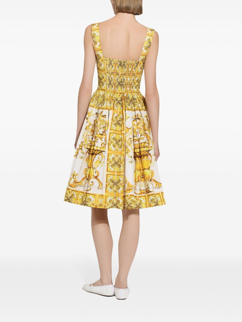 Dolce & Gabbana Dresses Yellow Cotton