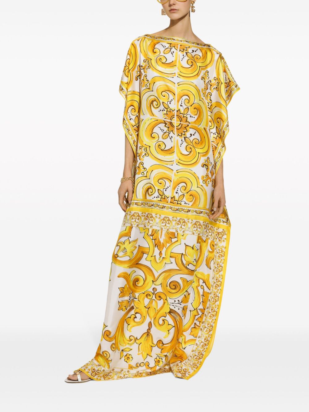 Dolce & Gabbana Dresses Yellow Silk