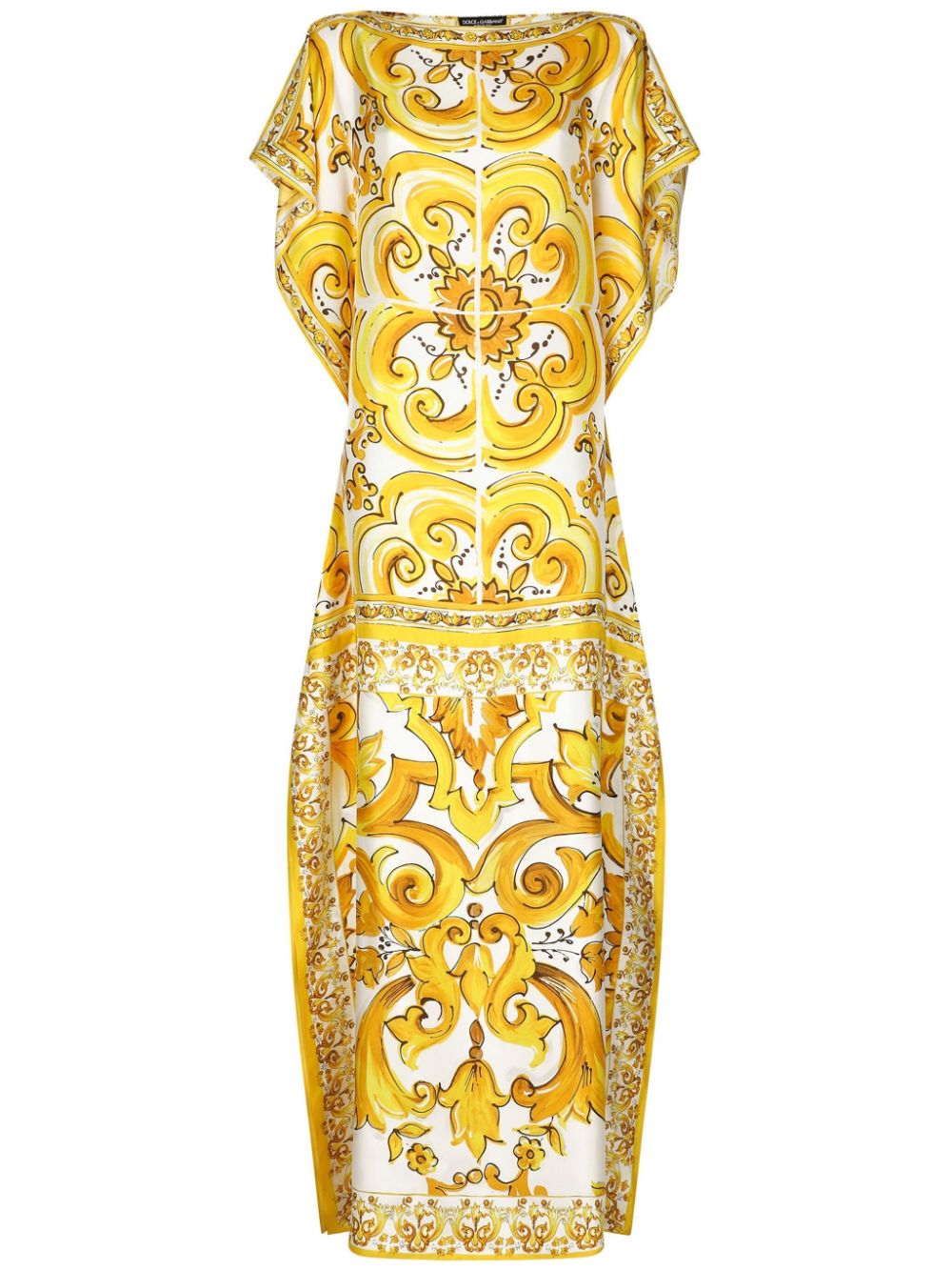 Dolce & Gabbana Dresses Yellow Silk