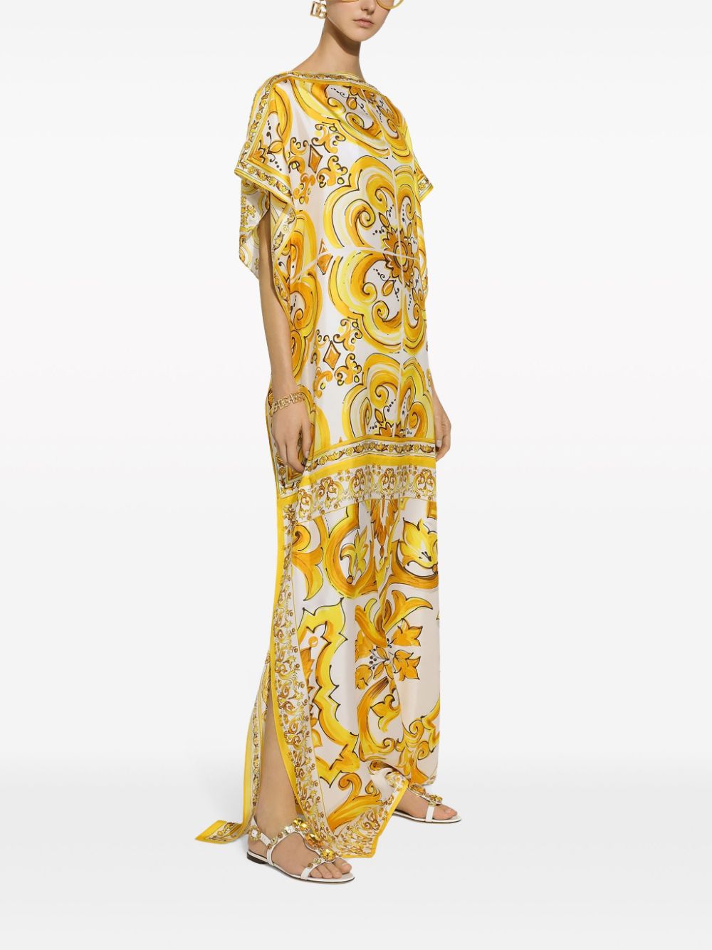 Dolce & Gabbana Dresses Yellow Silk
