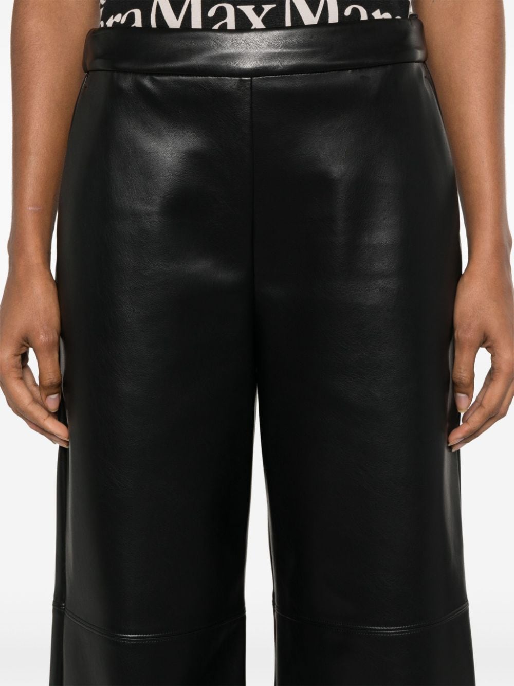 S Max Mara Trousers Black Polyester