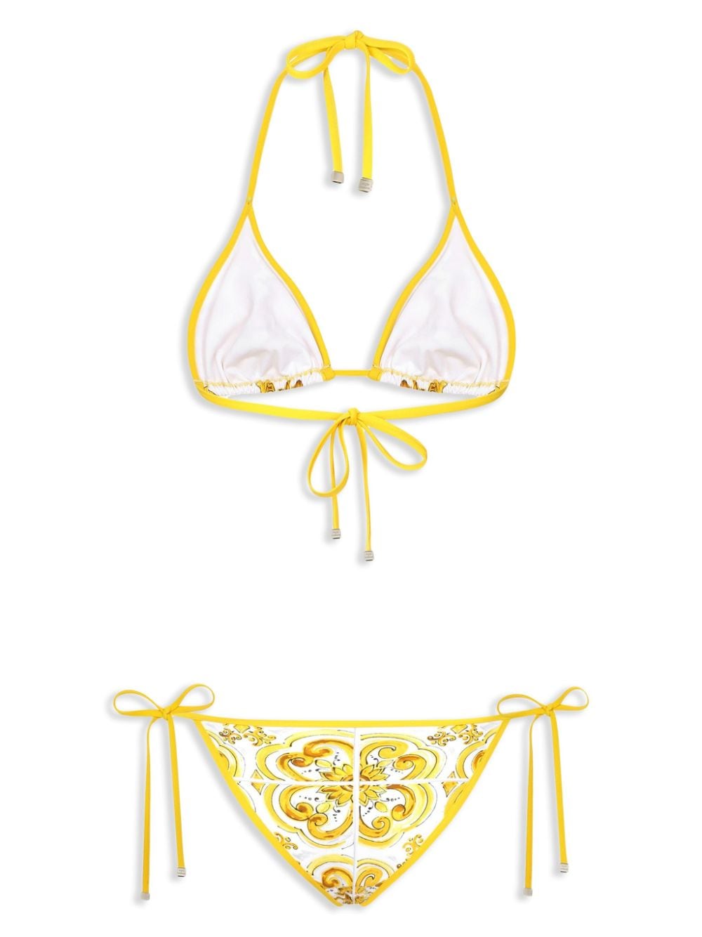 Dolce & Gabbana Sea Clothing Yellow Polyamide Elastane