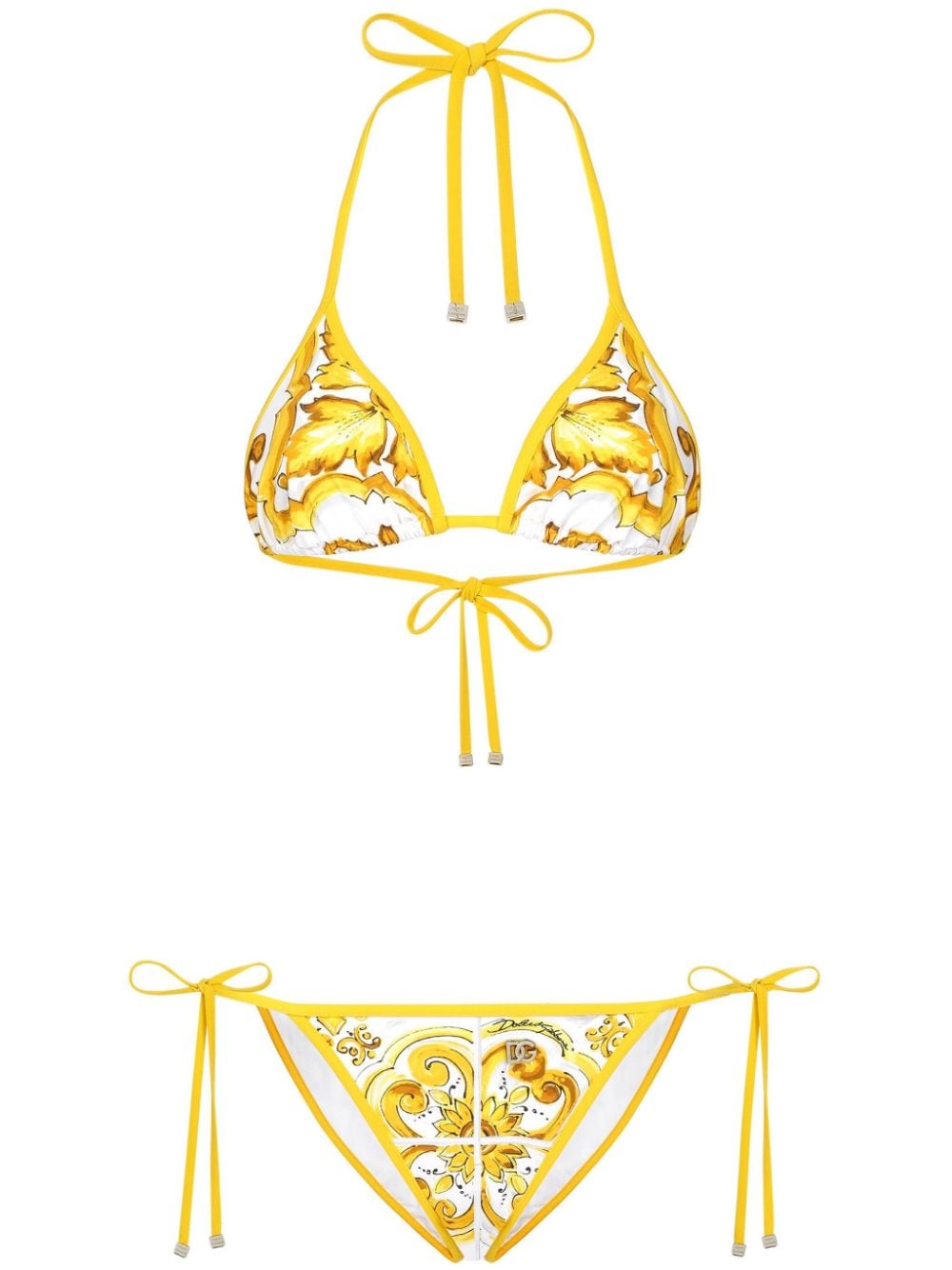 Dolce & Gabbana Sea Clothing Yellow Polyamide Elastane