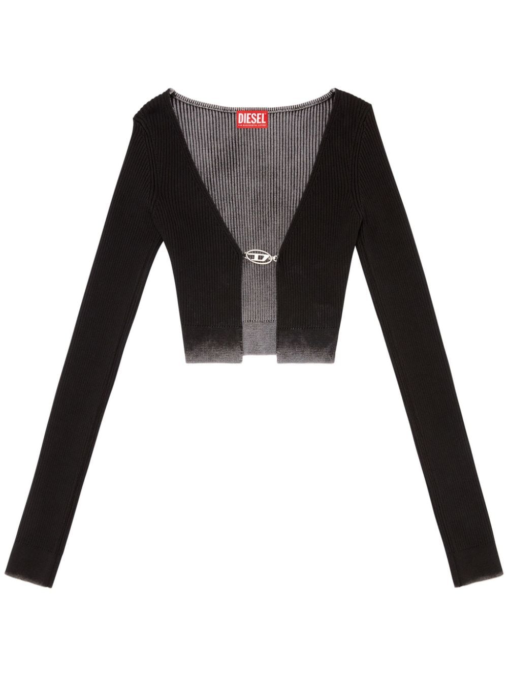 Diesel Sweaters Black Cotton Polyester