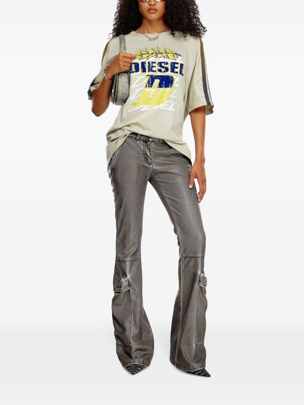 Diesel Jeans Black Polyester