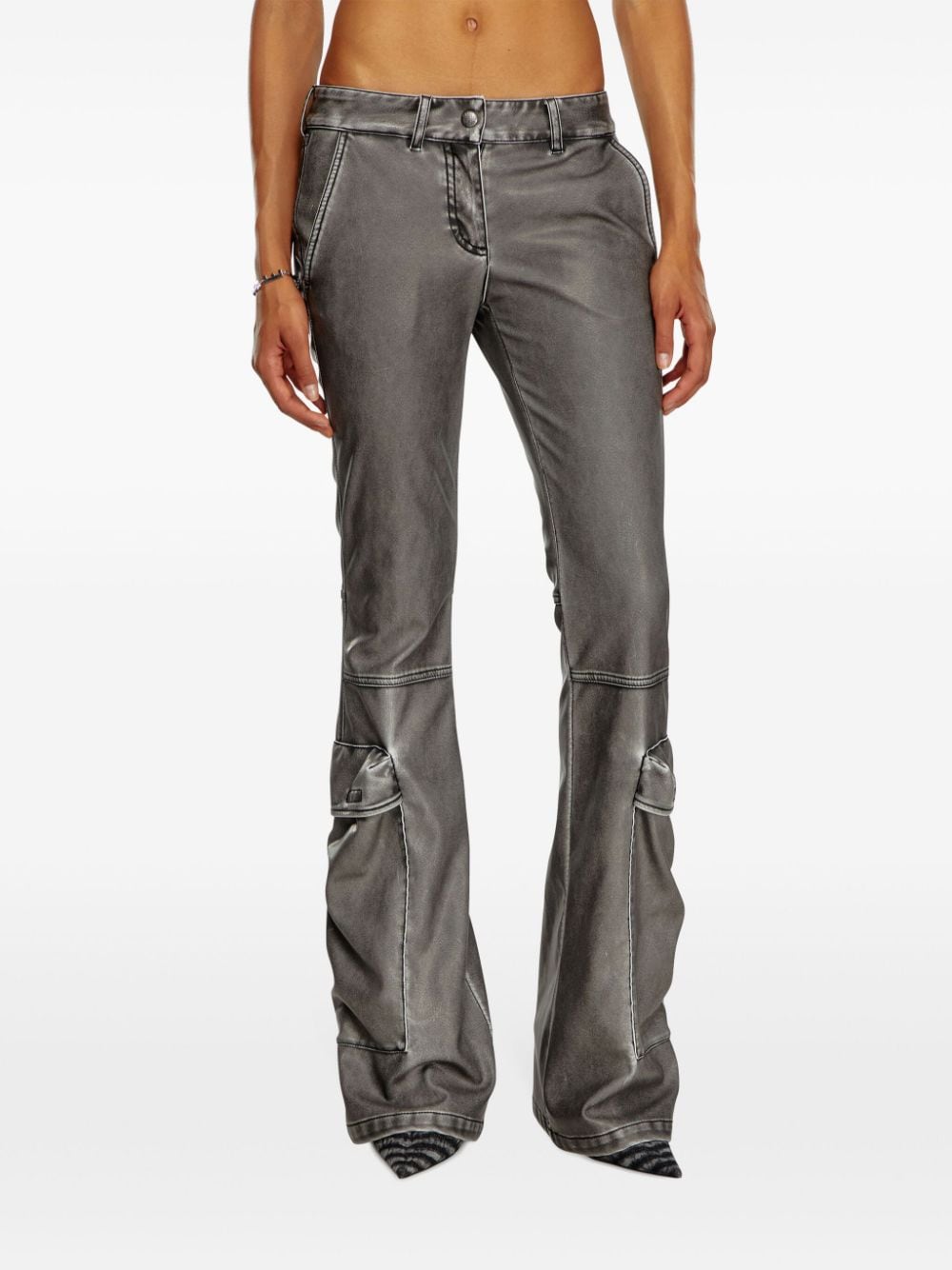 Diesel Jeans Black Polyester