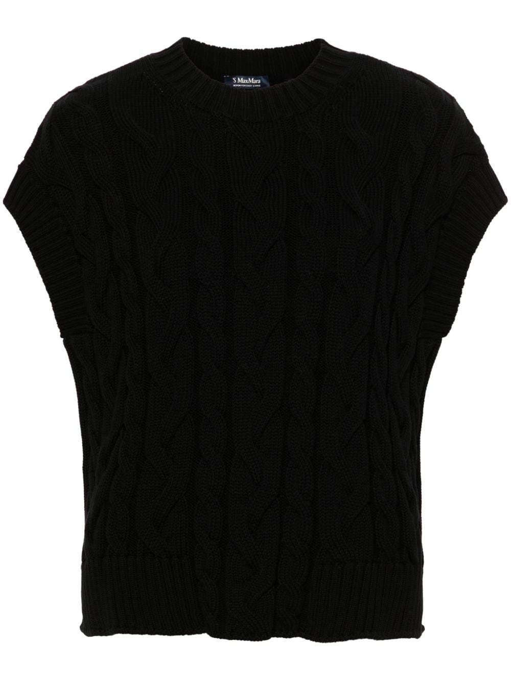 S Max Mara Sweaters Black Cotton