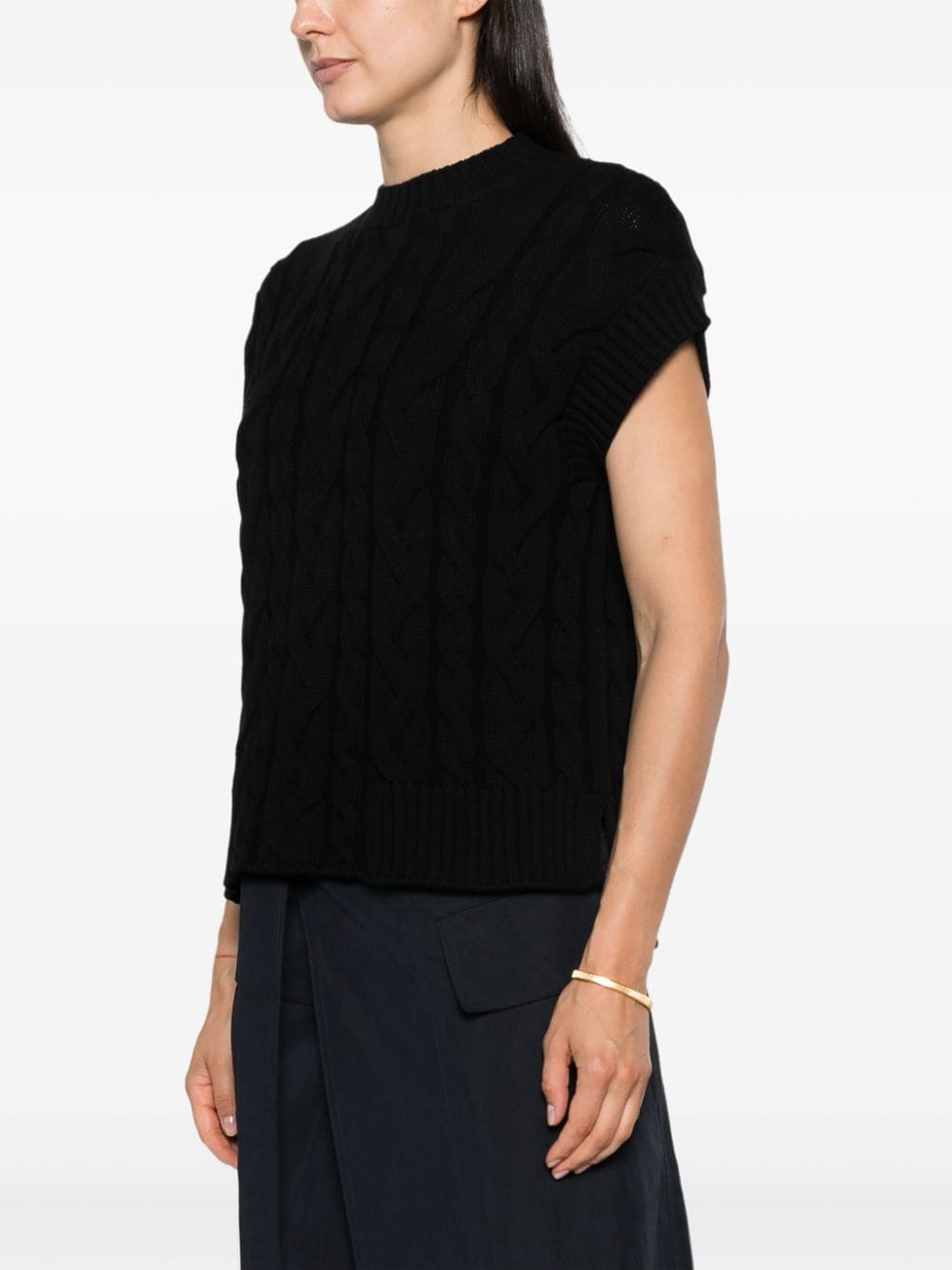 S Max Mara Sweaters Black Cotton