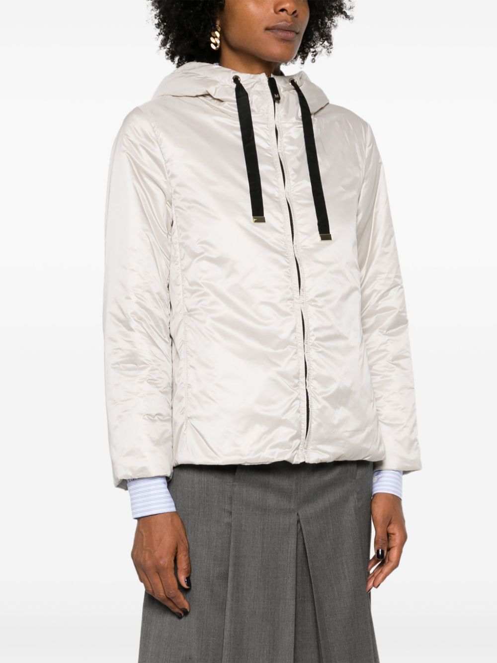 Max Mara The Cube Coats White Polyester
