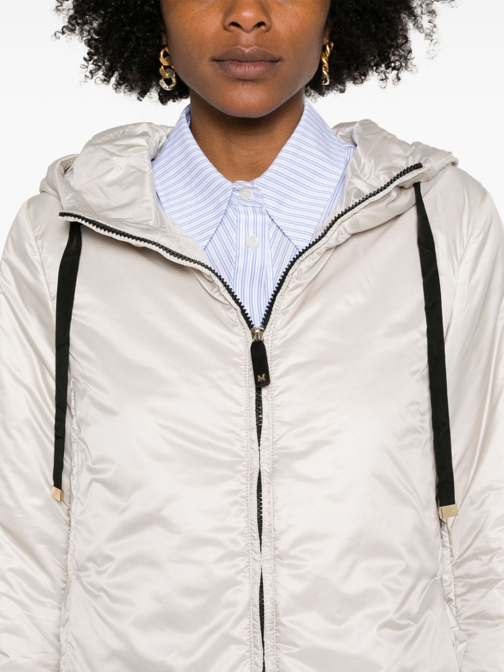 Max Mara The Cube Coats White Polyester