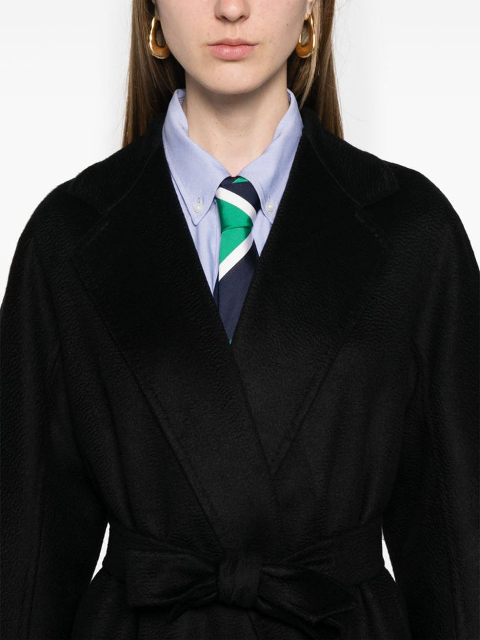 Max Mara Coats Black Cashmere