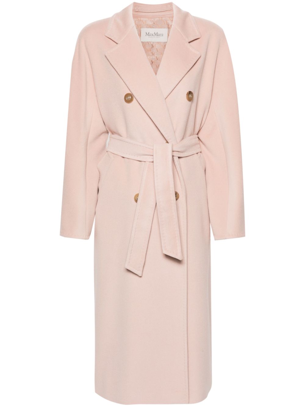 Max Mara Coats Powder Virgin Wool Cashmere
