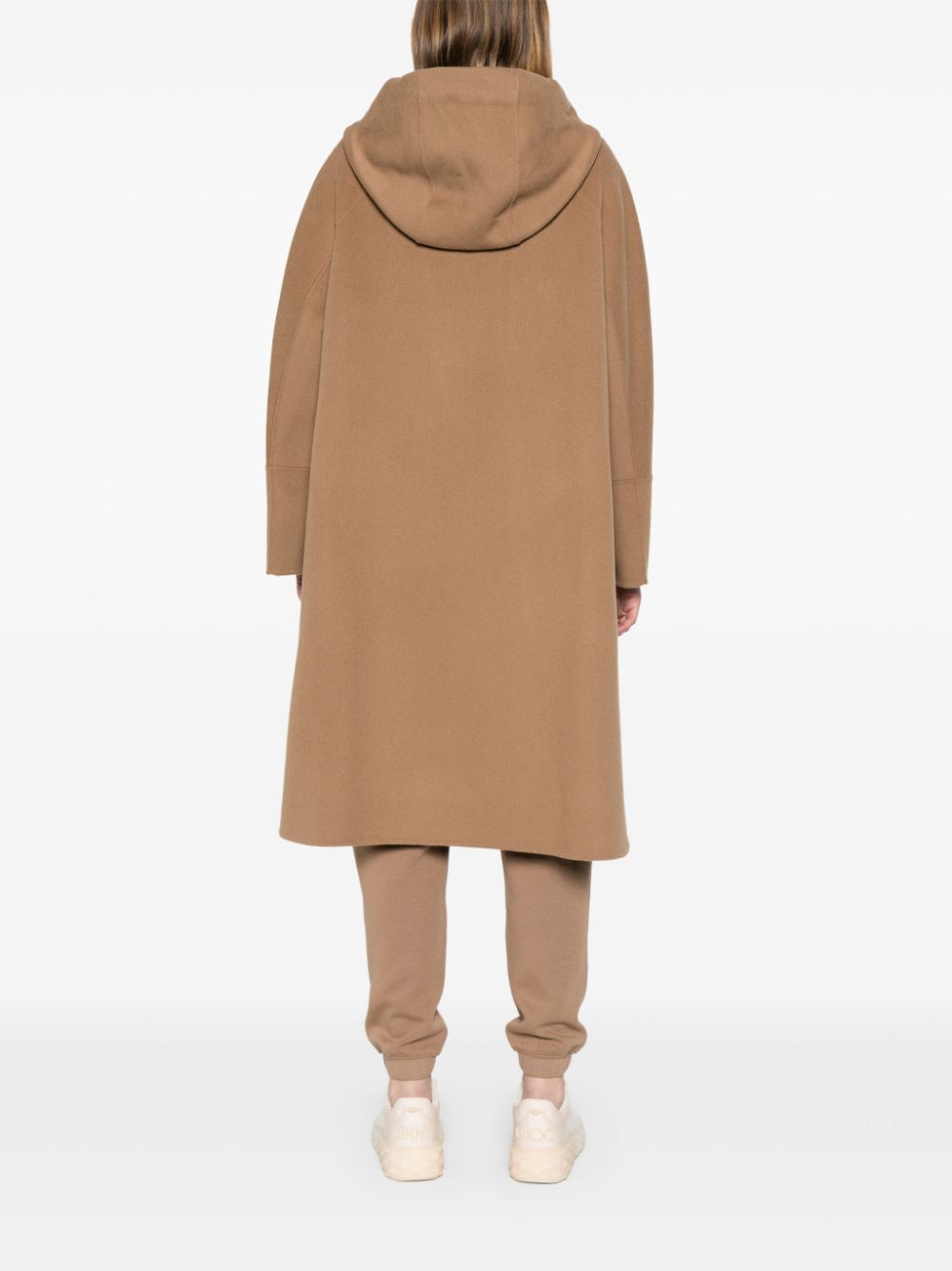 S Max Mara Coats Camel Virgin Wool