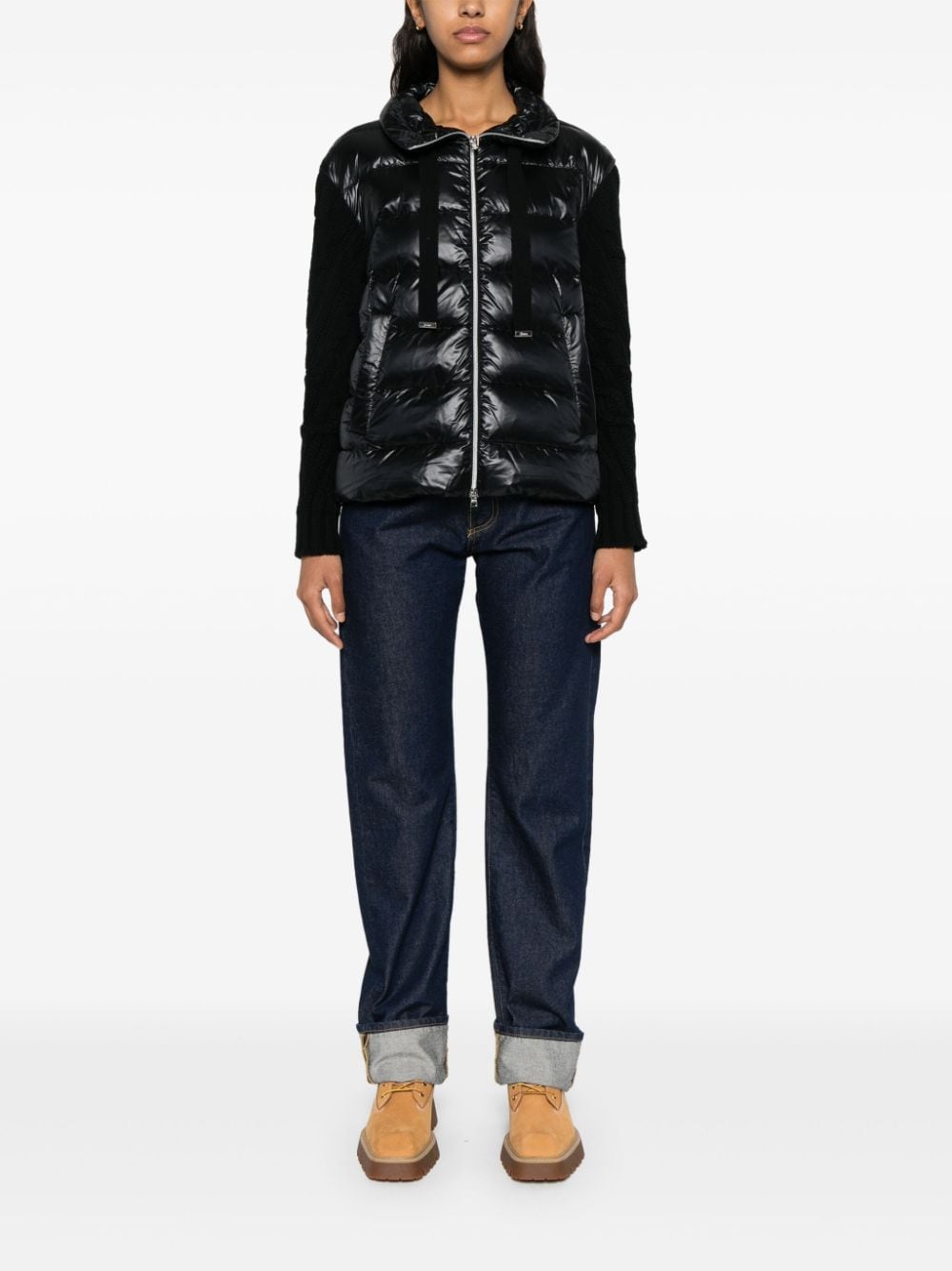 Herno Coats Black Outer: Polyamide