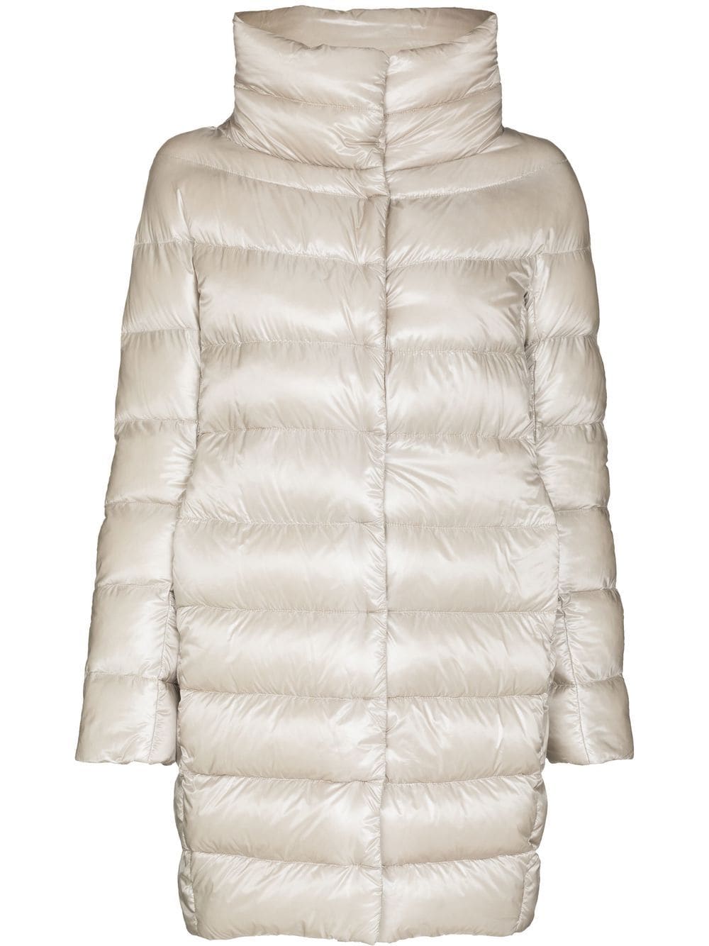 Herno Coats Grey Outer: Polyamide