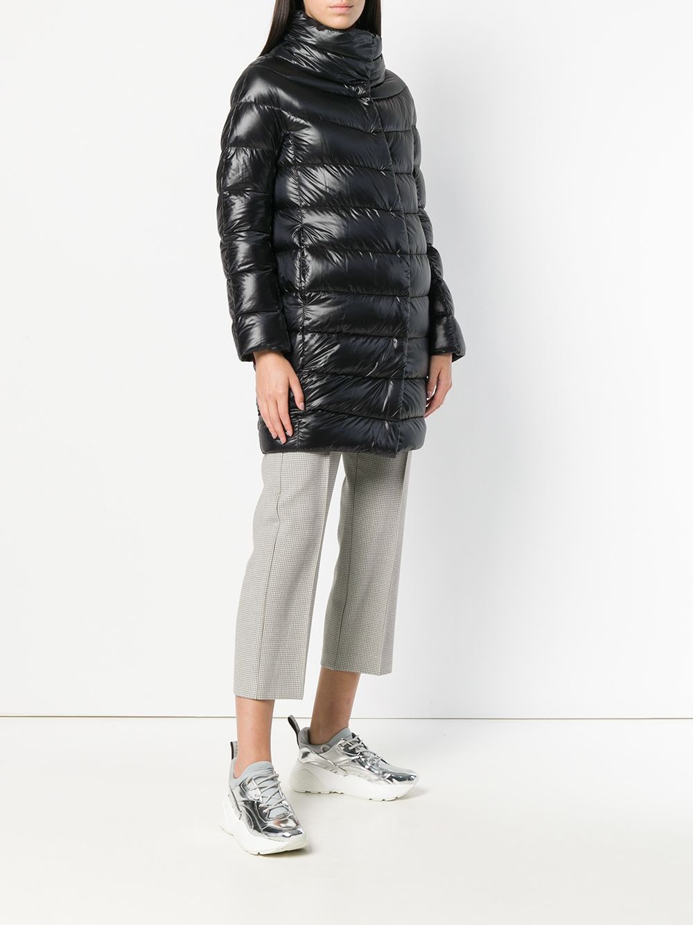 Herno Coats Black Lining: Polyamide