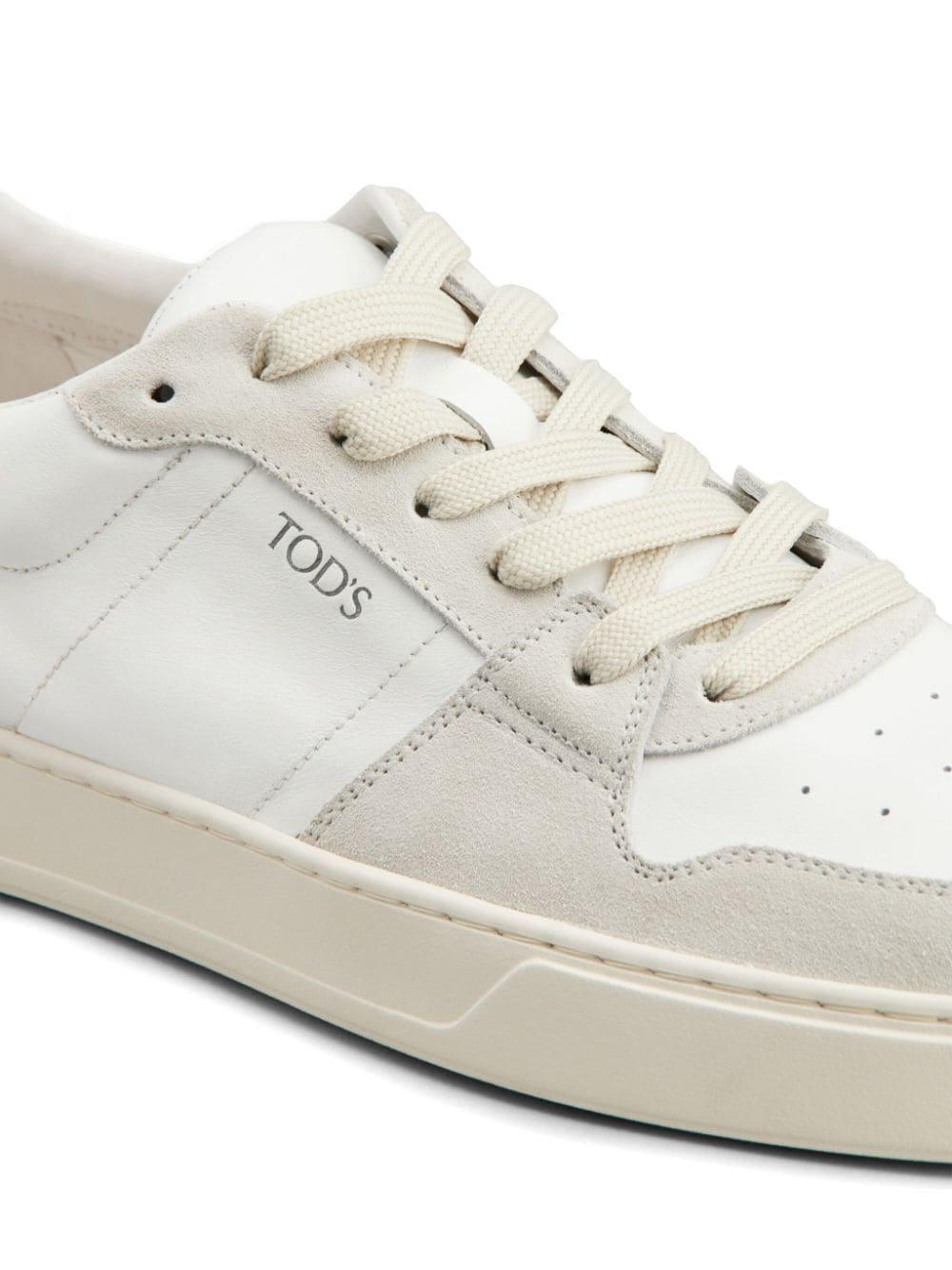 Tods Sneakers White Outer: Calf Suede