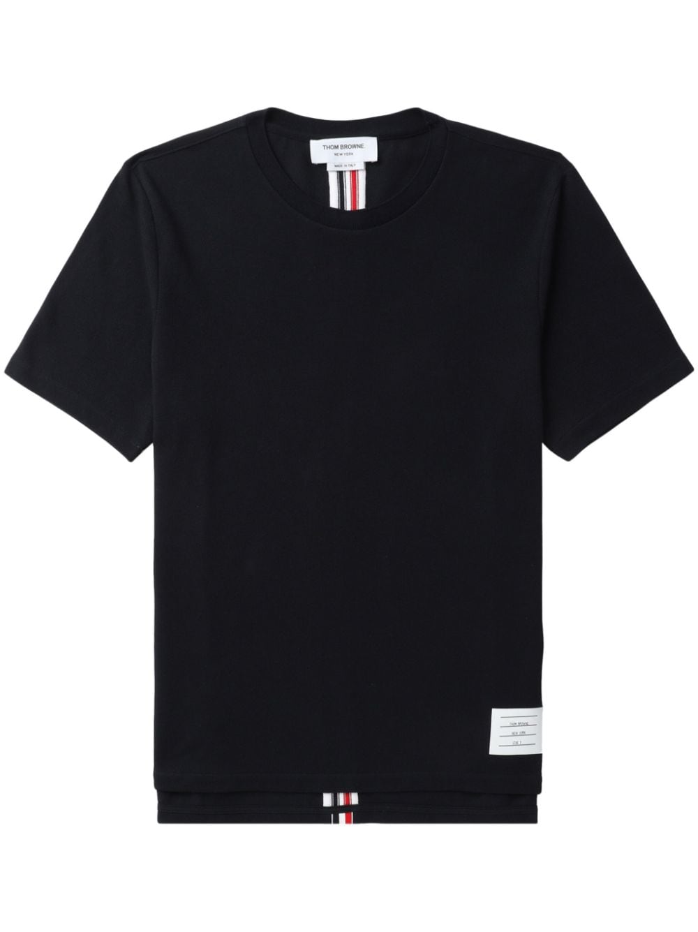 Thom Browne T-Shirts And Polos Blue Cotton