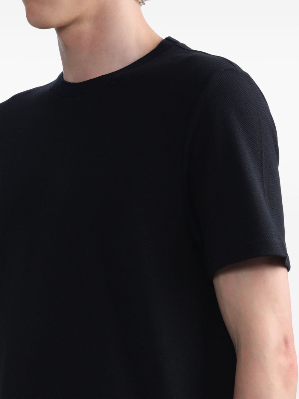 Thom Browne T-Shirts And Polos Blue Cotton