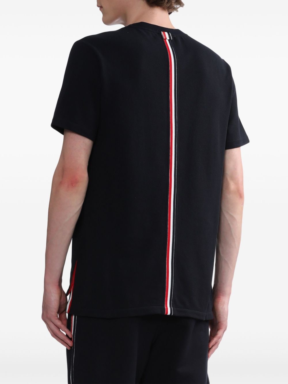 Thom Browne T-Shirts And Polos Blue Cotton