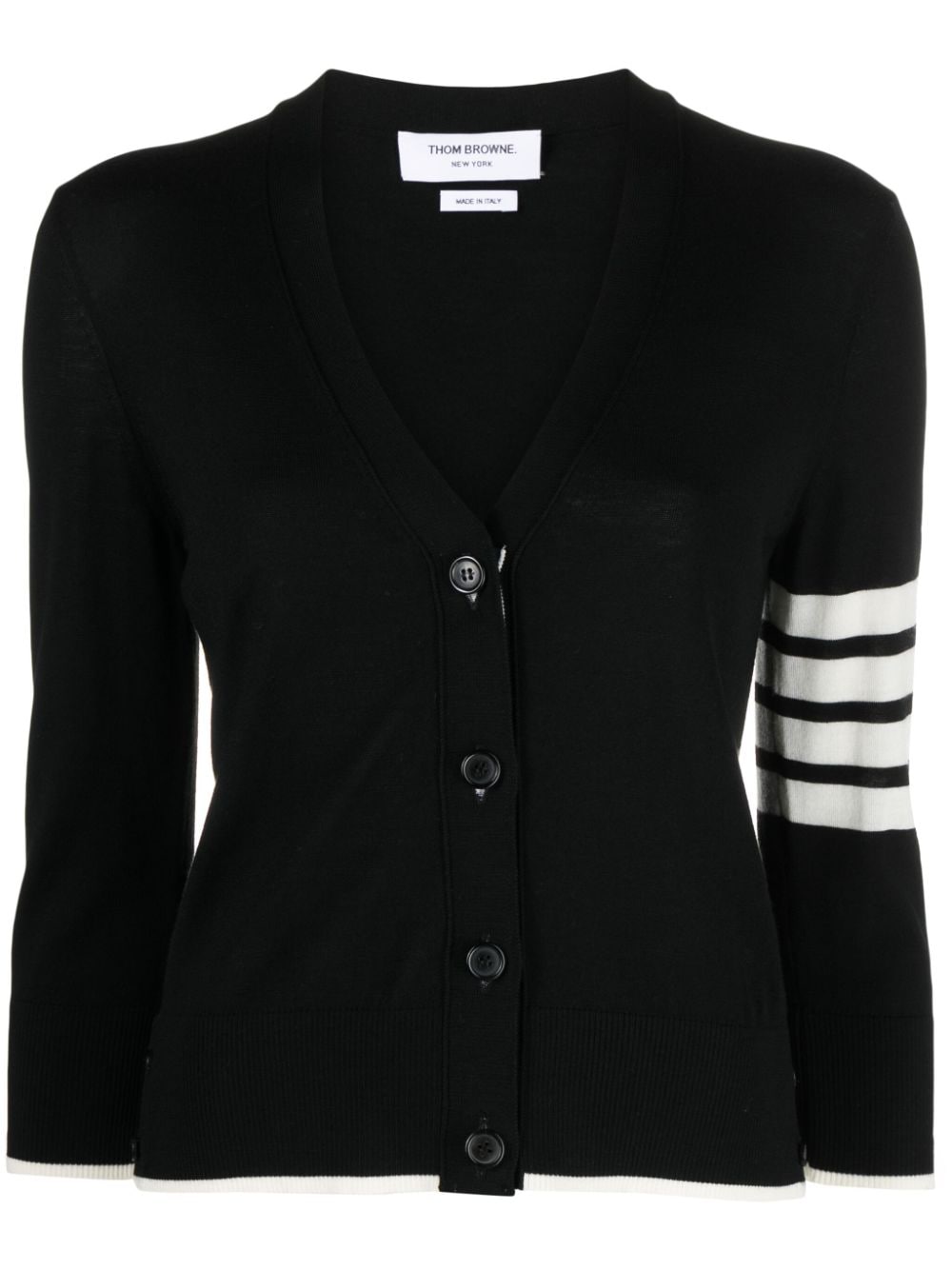 Thom Browne Sweaters Black Virgin Wool