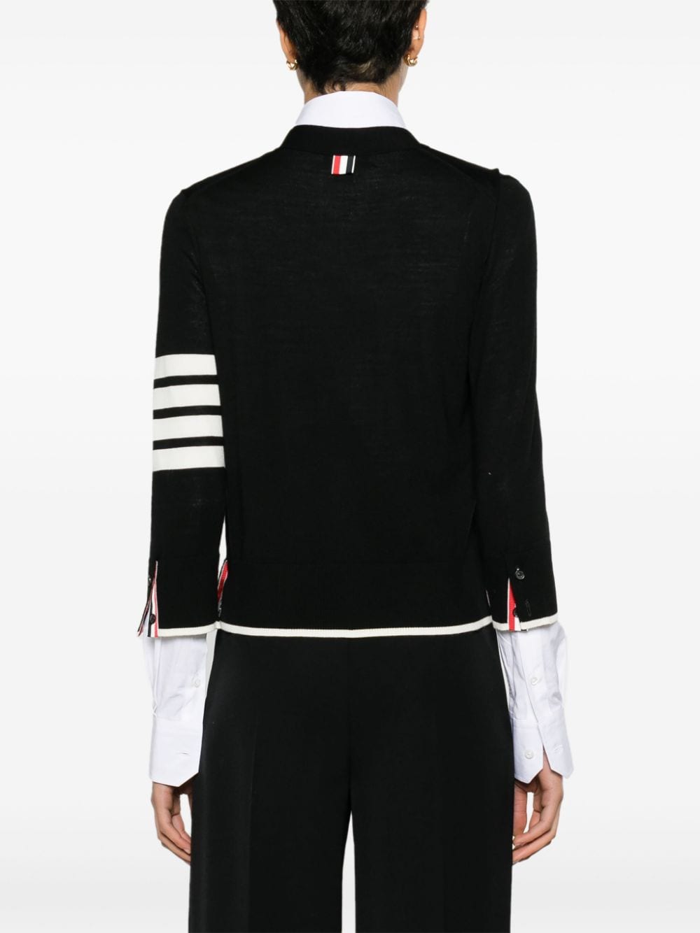 Thom Browne Sweaters Black Virgin Wool