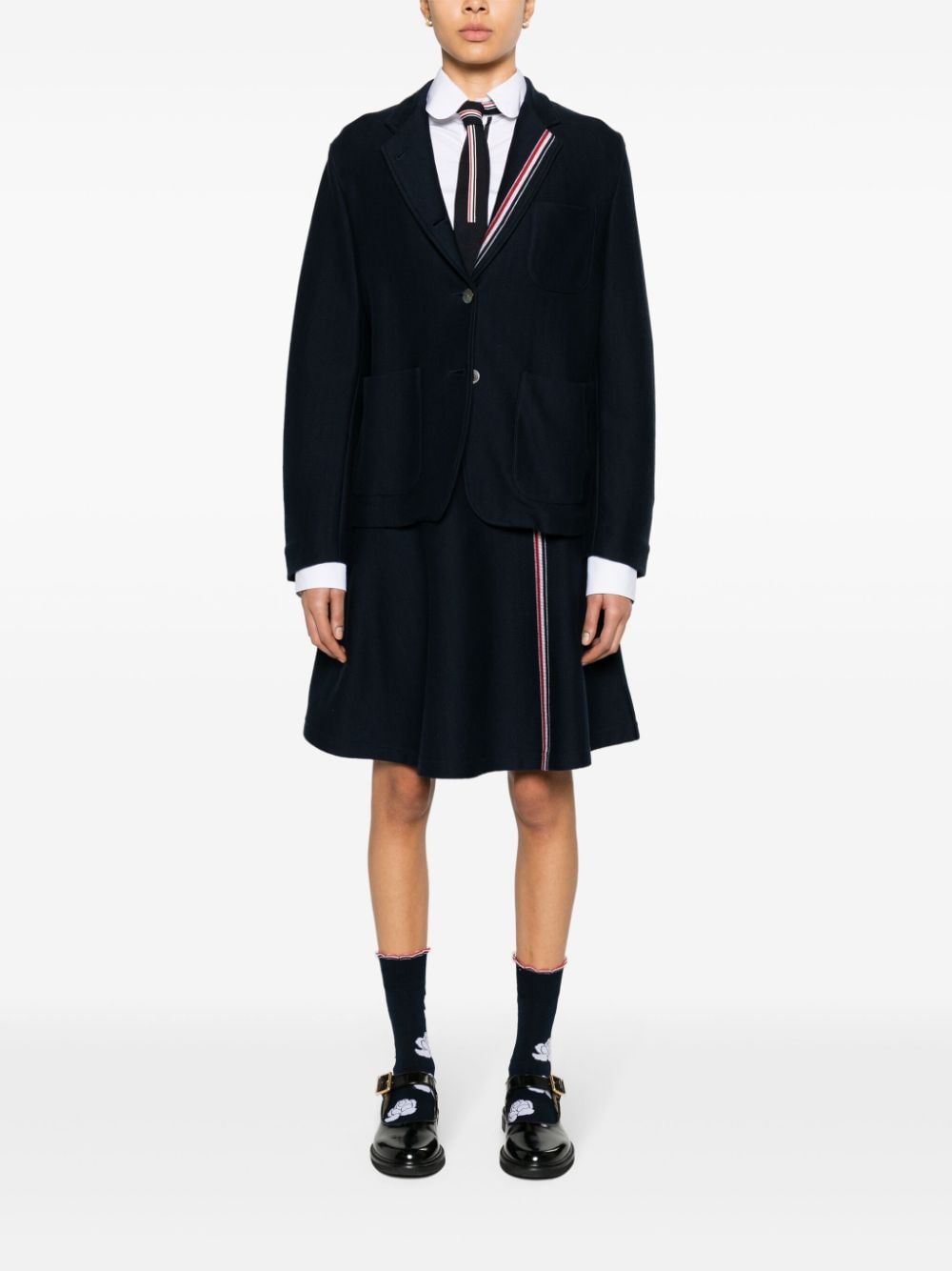 Thom Browne Skirts Blue Natural (veg)->cotton100.0 %