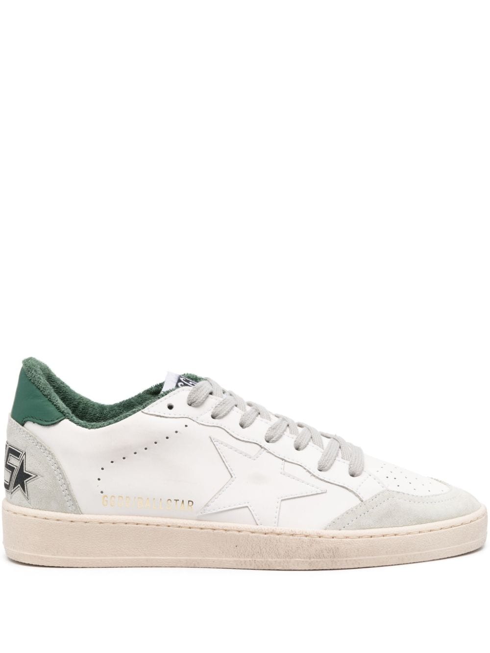 Golden Goose Sneakers Green Lining: Rubber Outer