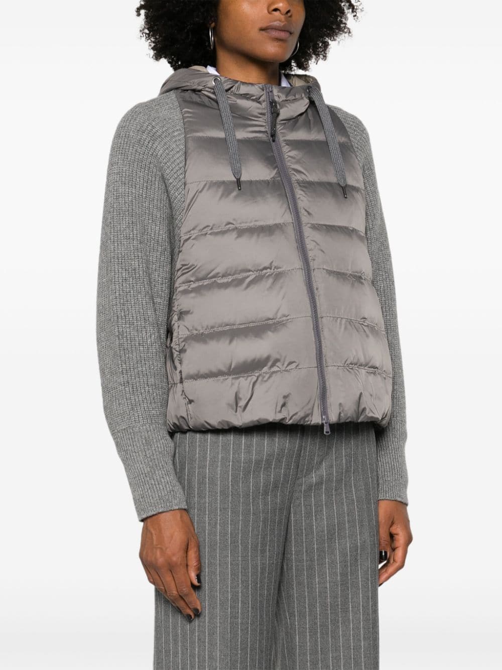 Brunello Cucinelli Coats Grigio Outer: Wool