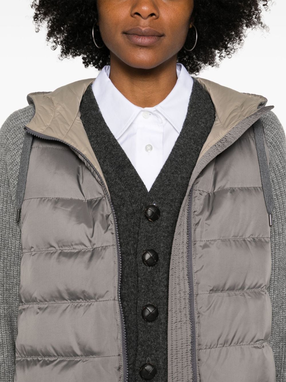 Brunello Cucinelli Coats Grigio Outer: Wool