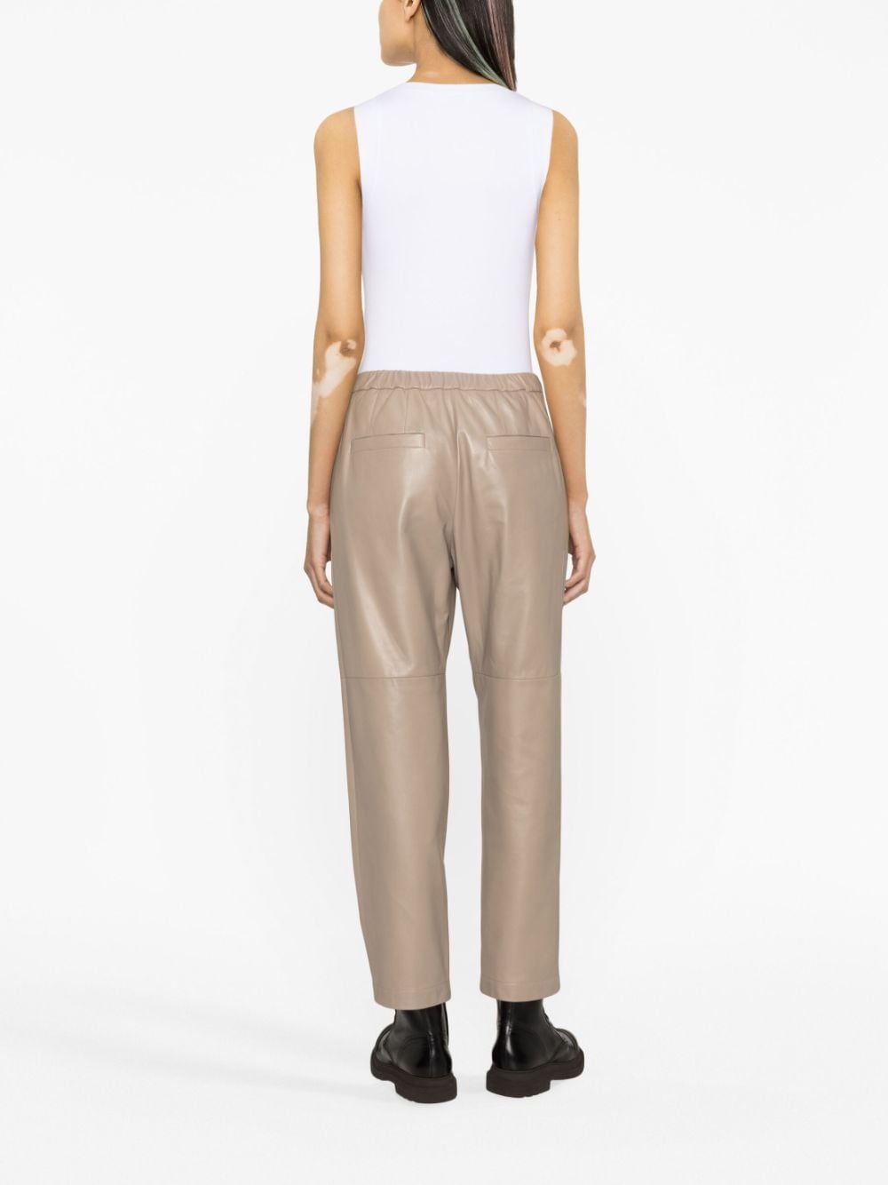 Brunello Cucinelli Top Bianco Eco Brass