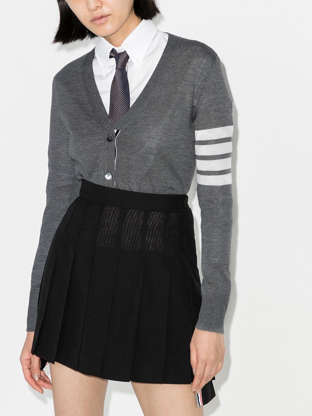 Thom Browne Sweaters Grey Wool